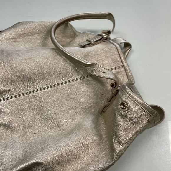 Women’s Vintage Leather Jimmy Choo Sparkly Large Purse 👛 Bag Pre Owned Used - Picture 15 of 16